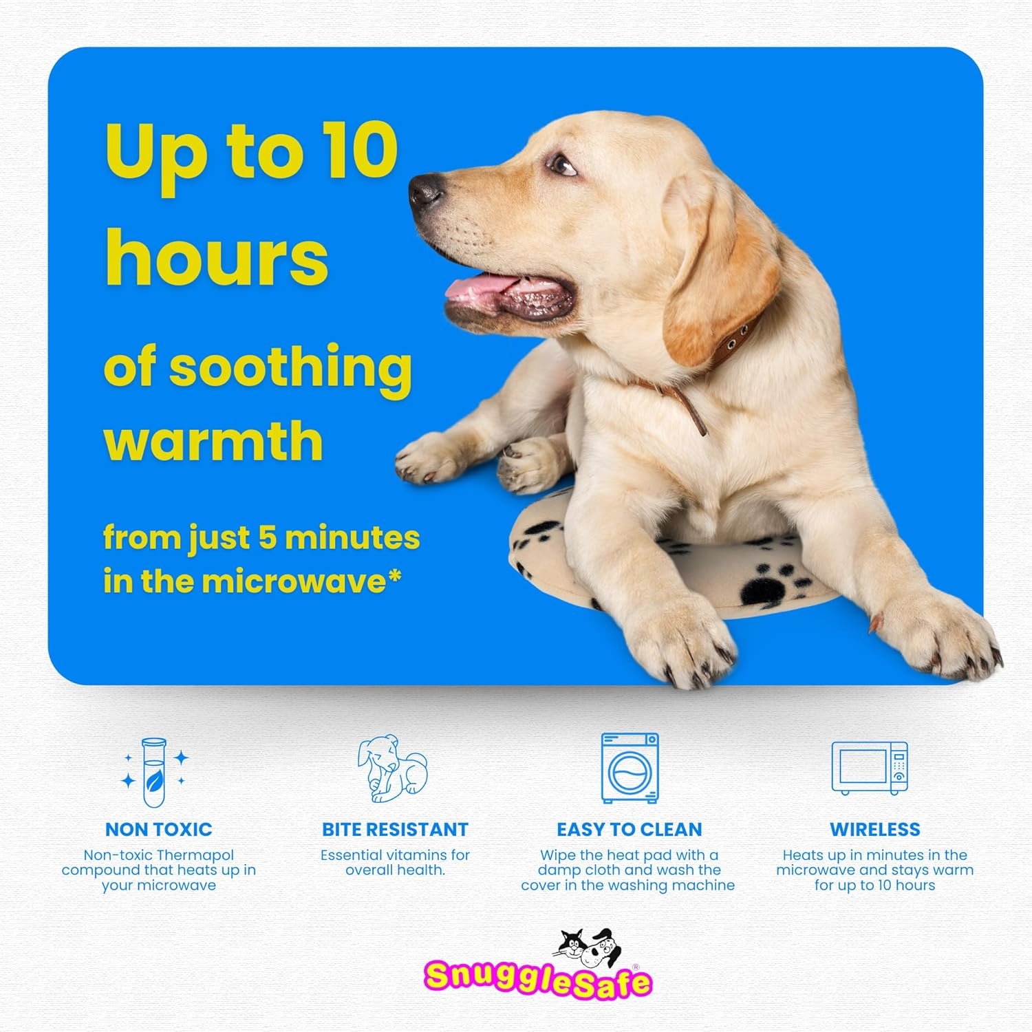 Bouillotte Chien Micro-ondes
