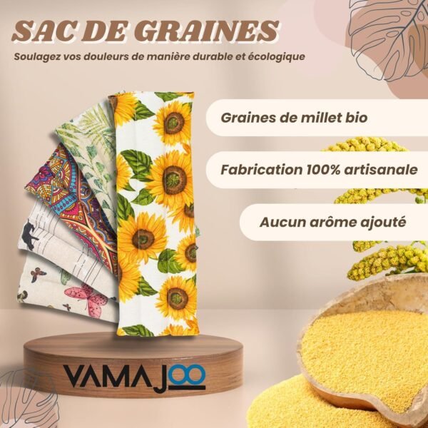 Bouillotte Graine Micro Ondes 2