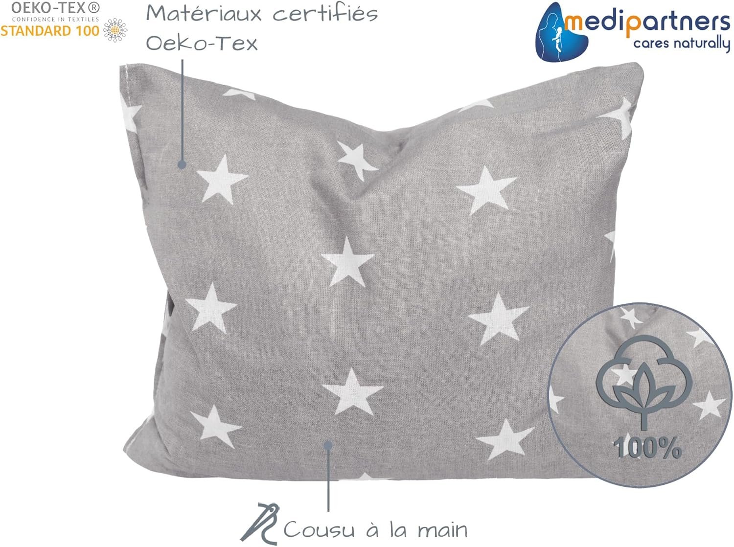 Bouillotte Grains de Riz a Chauffer Micro Onde