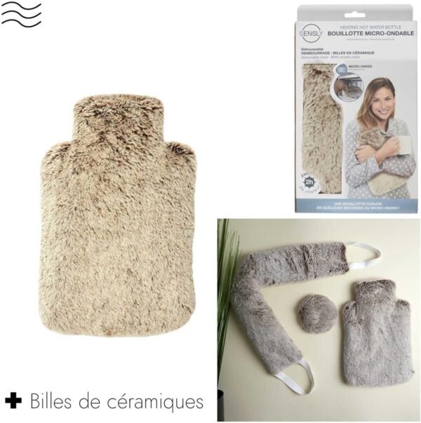 Bouillotte Micro Onde Billes Céramique 2