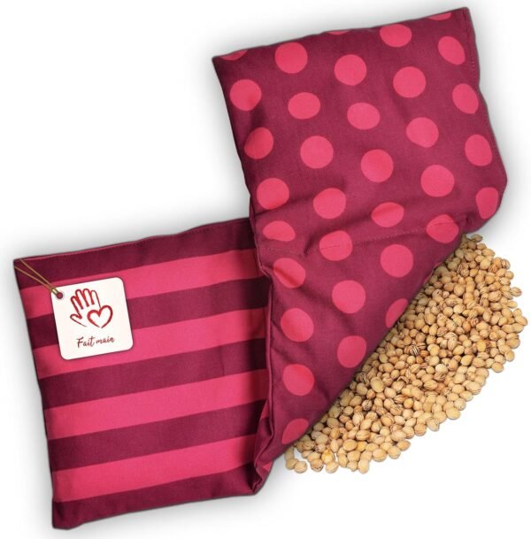 Bouillotte Micro Onde Noyaux de Cerises 1