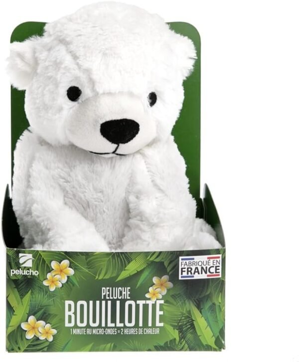 Bouillotte Micro Onde Ours Polaire 3