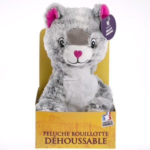 Bouillotte Micro Onde Peluche Chat 3
