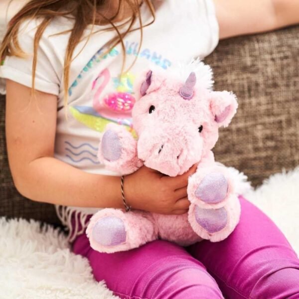 Bouillotte Micro Onde Peluche Licorne 4