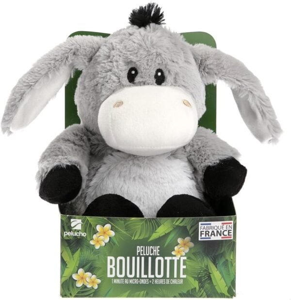 Bouillotte Micro Ondes Peluche Ane 3