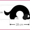 Bouillotte Micro Ondes Peluche Chien Noir 4