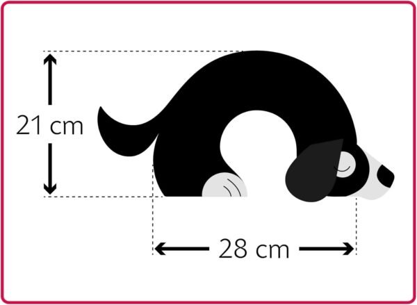 Bouillotte Micro Ondes Peluche Chien Noir 4