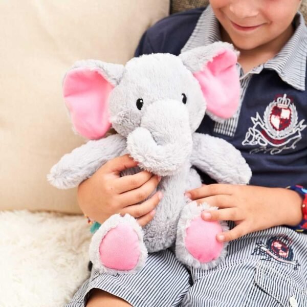 Bouillotte Peluche Elephant Micro Onde 4