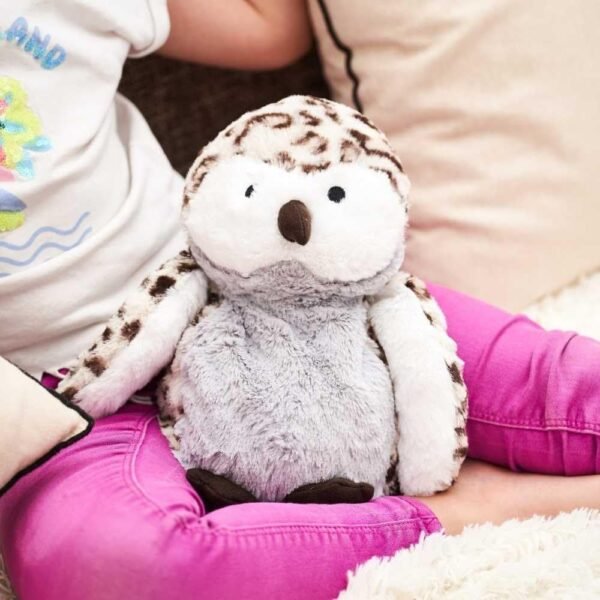 Bouillotte Peluche Micro Onde Hibou 4