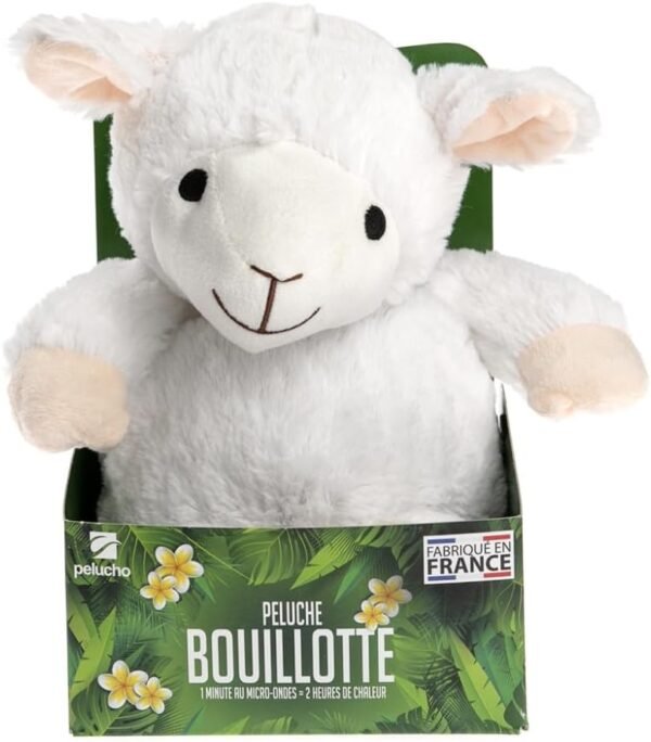 Bouillotte Peluche Micro Onde Mouton 3