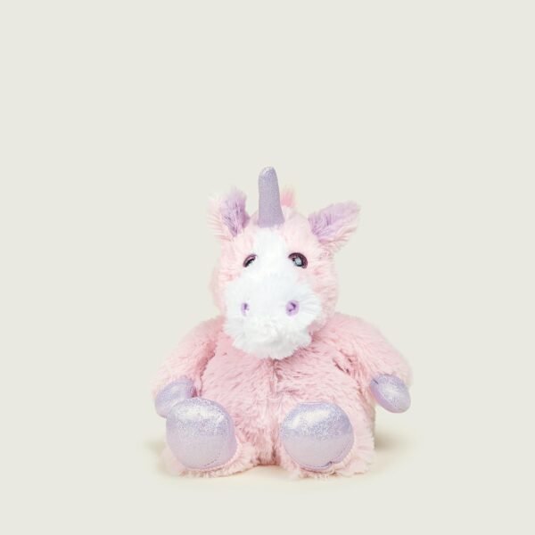 Peluche Bouillotte Licorne au Micro Ondes 2
