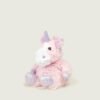 Peluche Bouillotte Licorne au Micro Ondes 3